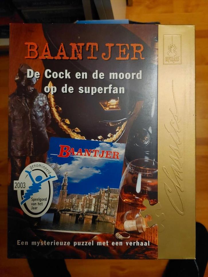 Baantjer Puzzel - De Cock en de moord op de superfan, Hobby en Vrije tijd, Denksport en Puzzels, Ophalen of Verzenden