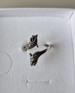 Viking ring draken wolven, maat 21 / 66, Sieraden, Tassen en Uiterlijk, Ringen, 20 of groter, IJzer of Staal, Heer, Nieuw