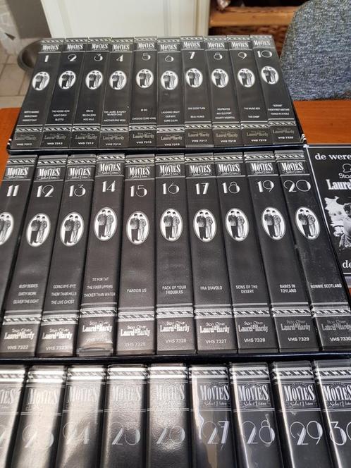 Gtote collectie Laurel&Hardy films,48 boxen,98% geseald, Verzamelen, Film en Tv, Gebruikt, Film, Overige typen, Ophalen of Verzenden