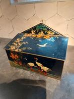 Oude schoenpoets doos, Huis en Inrichting, Woonaccessoires | Kisten, Ophalen of Verzenden, 50 tot 100 cm, Minder dan 50 cm, Minder dan 50 cm