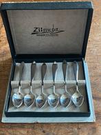 Set van 6 Gero Zilmeta espresso / mokka lepeltjes, Puntfilet, Antiek en Kunst, Ophalen of Verzenden