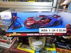 1:24 Jada Film en tekenfilm Spiderman 2017 Ford GT, Ophalen of Verzenden, Bburago