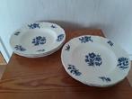 6 soepborden Petrus Regout Bouquet Bleu, Antiek en Kunst, Antiek | Servies los, Ophalen of Verzenden