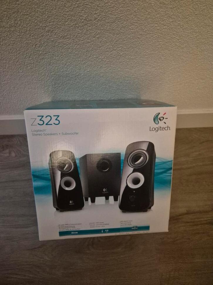 Logitech Speaker System Z323, Computers en Software, Pc speakers, Zo goed als nieuw, Ophalen of Verzenden