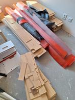 GRATIS laminaat 15 m2 en geluiddempende ondervloer 1 JULI!!, Ophalen, Gebruikt, 50 tot 150 cm, 10 m² of meer