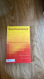 Overheidsbeleid, Ophalen of Verzenden, Zo goed als nieuw, Sociale wetenschap