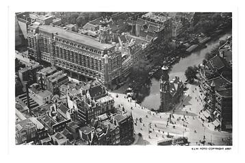 976737 Amsterdam Muntplein NH 1947 Nette oude kaart Onbeschr beschikbaar voor biedingen
