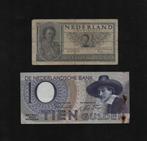 Setje Bankbiljetten 1943-1949 Fraai Setje, Postzegels en Munten, Bankbiljetten | Nederland, Setje, Ophalen of Verzenden, 10 gulden
