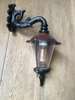 Gietijzeren wandlamp, Tuin en Terras, Buitenverlichting, Ophalen of Verzenden, Gebruikt, 50 tot 250 watt, Wandlamp