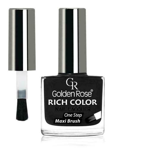 GOLDEN ROSE Rich Color zwarte nagellak 35, 10,5 ml., Sieraden, Tassen en Uiterlijk, Uiterlijk | Cosmetica en Make-up, Ophalen of Verzenden