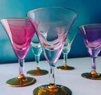 Gekleurde vintage glazen, Antiek en Kunst, Antiek | Glas en Kristal, Ophalen of Verzenden