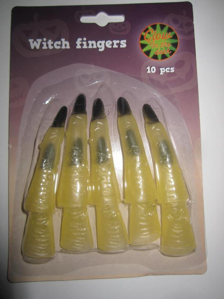 Halloween/Carnaval Glow in the dark vingers * Nieuw  *., Kleding | Dames, Carnavalskleding en Feestkleding, Nieuw, Accessoires