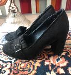 Zwarte pumps, hakken, 38, ZGAN, Pumps, Zwart, Ophalen of Verzenden, Zo goed als nieuw