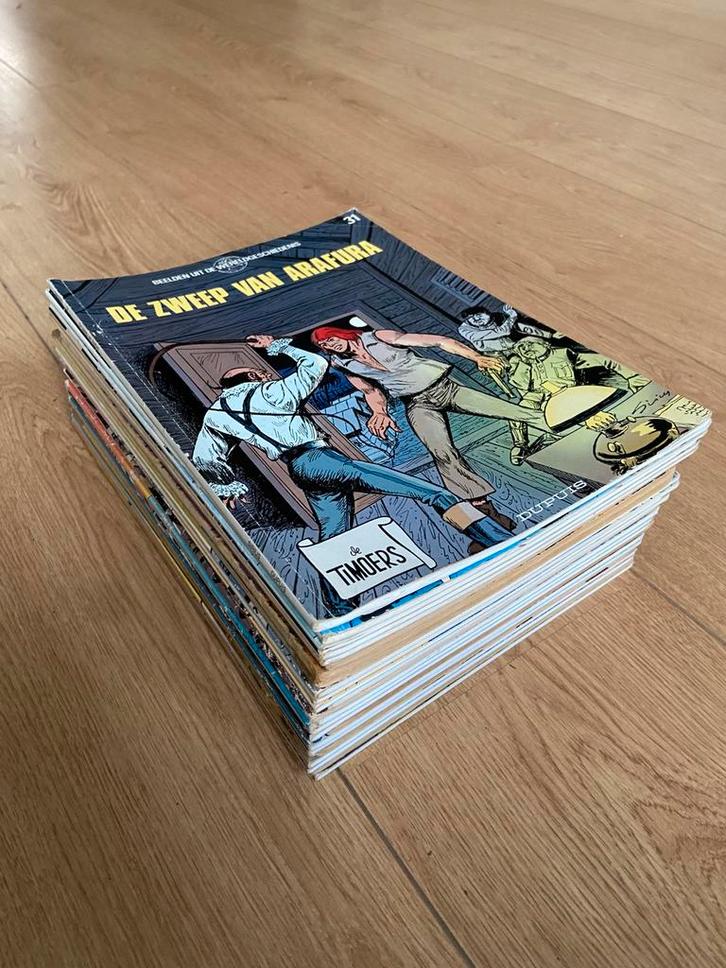 De Timoers Beelden uit de wereldgeschiedenis collectie 24x, Boeken, Stripboeken, Zo goed als nieuw, Eén stripboek, Ophalen of Verzenden