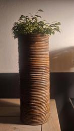 Plantenbak / vaas  / rotan, Ophalen of Verzenden, Rond, Minder dan 60 cm
