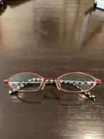 Hans Anders Brilmontuur - Stijlvol!, Overige merken, Ophalen of Verzenden, Zo goed als nieuw, Rood