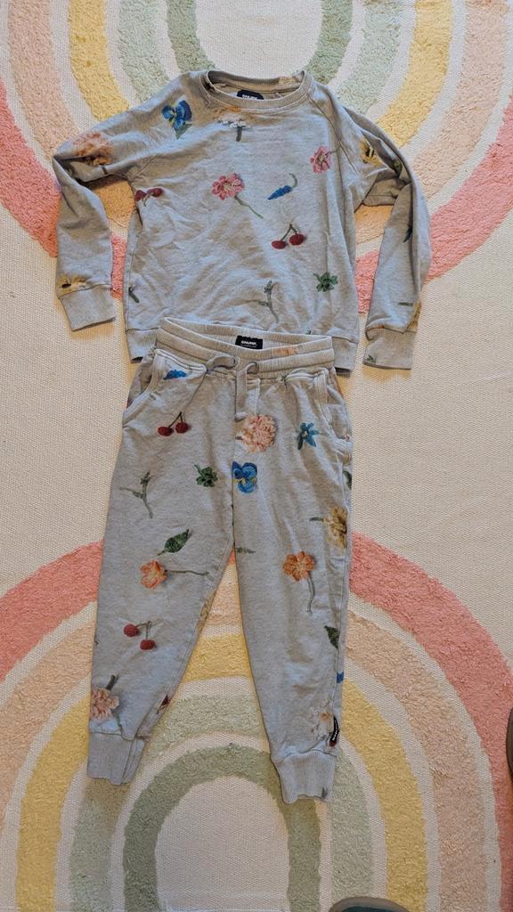 Snurk Pyjama Set Bloemen Maat 128, Kinderen en Baby's, Kinderkleding | Maat 122, Gebruikt, Meisje, Nacht- of Onderkleding, Ophalen of Verzenden