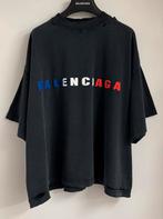 Balenciaga International France Cropped T-Shirt Faded Zwart, Kleding | Heren, T-shirts, Zwart, Nieuw, Overige maten, Ophalen of Verzenden