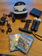 PS4 VR bril + Minecraft & Rick and Morty, Spelcomputers en Games, Virtual Reality, Ophalen of Verzenden, Gebruikt, VR-bril, Sony PlayStation