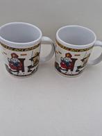 2 Sinterklaas Mokken, Huis en Inrichting, Keuken | Servies, Gebruikt, Keramiek, Ophalen of Verzenden, Overige stijlen