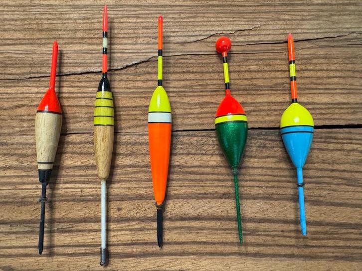 Prachtige handgemaakte Dobber-Set uit Zweden., Watersport en Boten, Hengelsport | Algemeen, Nieuw, Dobber of Lood, Ophalen of Verzenden