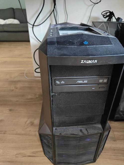 PC, Computers en Software, Desktop Pc's, Gebruikt, 3 tot 4 Ghz, HDD, SSD, 8 GB, Met videokaart, Gaming, Ophalen