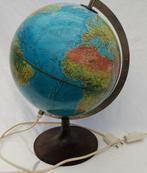 Vintage 1977 Scan Globe Deen Wereldbol metaal voet Aardglobe, Huis en Inrichting, Woonaccessoires | Wereldbollen, Ophalen of Verzenden