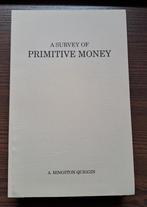 Precoinage - A Survey of Primitive Money (Quiggin), Ophalen of Verzenden, Boek of Naslagwerk