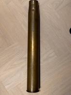 Duitse 8,8 cm messing flak 41 huls, Ophalen of Verzenden, Duitsland, Hulzen of Bodemvondsten