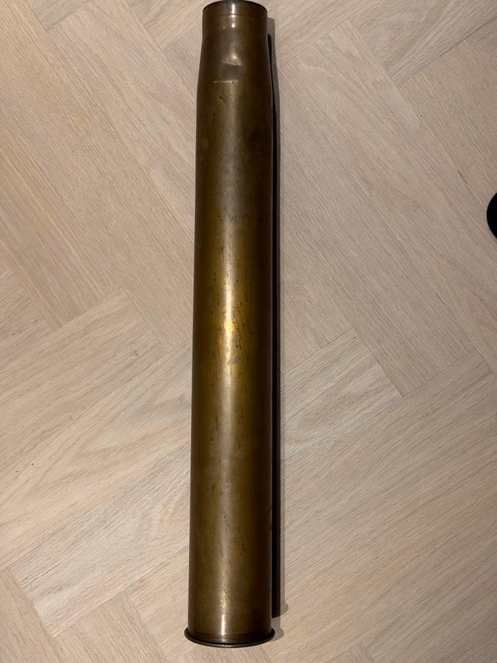 Duitse 8,8 cm messing flak 41 huls, Verzamelen, Militaria | Tweede Wereldoorlog, Hulzen of Bodemvondsten, Duitsland, Ophalen of Verzenden