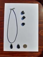 Ketting met edelsteen zwarte toermalijn, geslepen, Zwart, Nieuw, Ophalen of Verzenden, Steen of Mineraal
