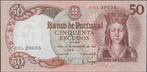 Portugal 50 escudos 1964 UNC p.168(8) (# 265), Verzenden, Overige landen, Los biljet