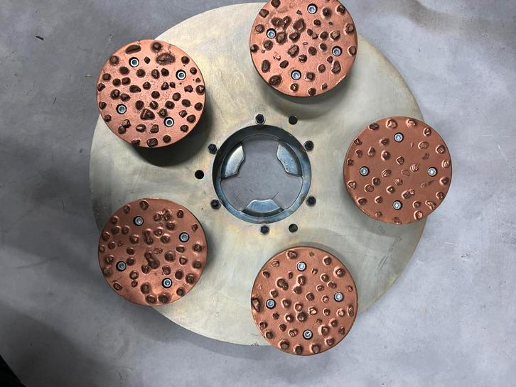 Multidisc voor columbus en jansser vloetschuurmachine, Doe-het-zelf en Verbouw, Gereedschap | Slijpmachines, Zo goed als nieuw