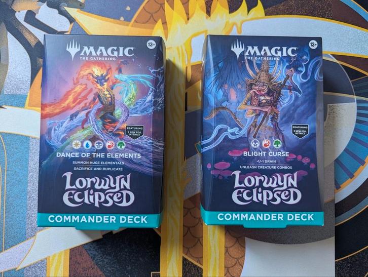 MTG Lorwyn Eclipsed Blight Curse Precon, Hobby en Vrije tijd, Verzamelkaartspellen | Magic the Gathering, Zo goed als nieuw, Speeldeck