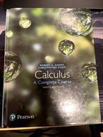Calculus A Complete Course negende editie, Boeken, Gelezen, Ophalen of Verzenden, WO, Robert A Adams