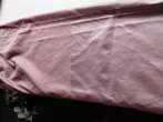 gordijn in 2 kleuren oud roze 140cm breed 300cm hoog, Ophalen of Verzenden, Zo goed als nieuw, 100 tot 150 cm, 200 cm of meer