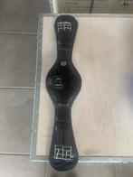 Leren dessuur singel 55cm zwart (Sella), Dieren en Toebehoren, Ophalen of Verzenden, Gebruikt, Dressuur