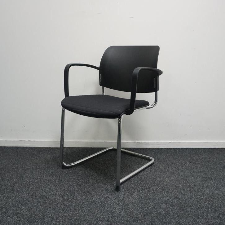 Köhl Consito Vergaderstoelen | Zwart | Stof | Kunststof, Huis en Inrichting, Stoelen, Gebruikt, Vijf, Zes of meer stoelen, Kunststof