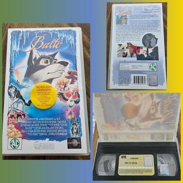 Balto tekenfilm, prachtig verhaal! VHS & meer kinder films! beschikbaar voor biedingen