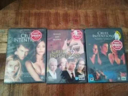 Cruel Intentions 1 t/m 3 Trilogie (3 DVD) Geseald, Cd's en Dvd's, Dvd's | Thrillers en Misdaad, Nieuw in verpakking, Overige genres
