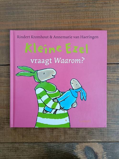 Rindert Kromhout - Kleine ezel vraagt Waarom?, Boeken, Prentenboeken en Plaatjesalbums, Gelezen, Prentenboek, Ophalen of Verzenden
