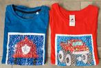 Set 2 x shirt met verwisselbare afbeelding maat 140, Kinderen en Baby's, Gebruikt, C&A, Ophalen of Verzenden, Shirt of Longsleeve
