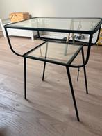 Bijzettafel Riverdale, Huis en Inrichting, Tafels | Bijzettafels, Minder dan 55 cm, Metaal of Aluminium, Zo goed als nieuw, Rechthoekig