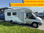 CHAUSSON FLASH 12 QUEENSBED + AIRCO + STUURBEKRACHTIGING, Bedrijf, Ford, Half-integraal, Handgeschakeld