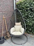 Hangstoel Ei - Comfortabel en Stijlvol!, Tuin en Terras, Ophalen of Verzenden, Gebruikt, Textileen