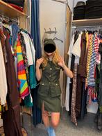 Soldaten Kostuum WOII - Feestkleding, Ophalen of Verzenden, Kleding, Maat 34 (XS) of kleiner, Gedragen