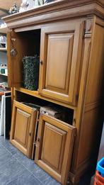 Houten TV Kast met Deuren, Ophalen, Gebruikt, Minder dan 100 cm, 25 tot 50 cm