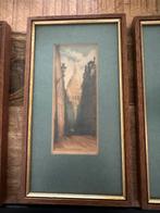 Set van 3 vintage Parijse prenten, Ophalen of Verzenden