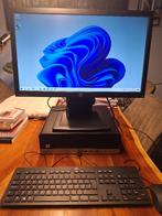 HP Elitedesk 800 G4 SFF i5 VPRO + HP monitor LA2306x, Ophalen, 256 GB, Met monitor, 8 GB