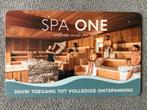 Spa One Cadeaubon 2 personen entree & Haman, Twee personen, Cadeaubon, Arrangement, Spa of Sauna